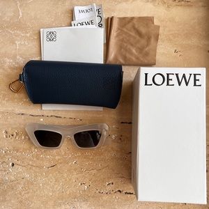 LOEWE cat-eye acetate sunglasses